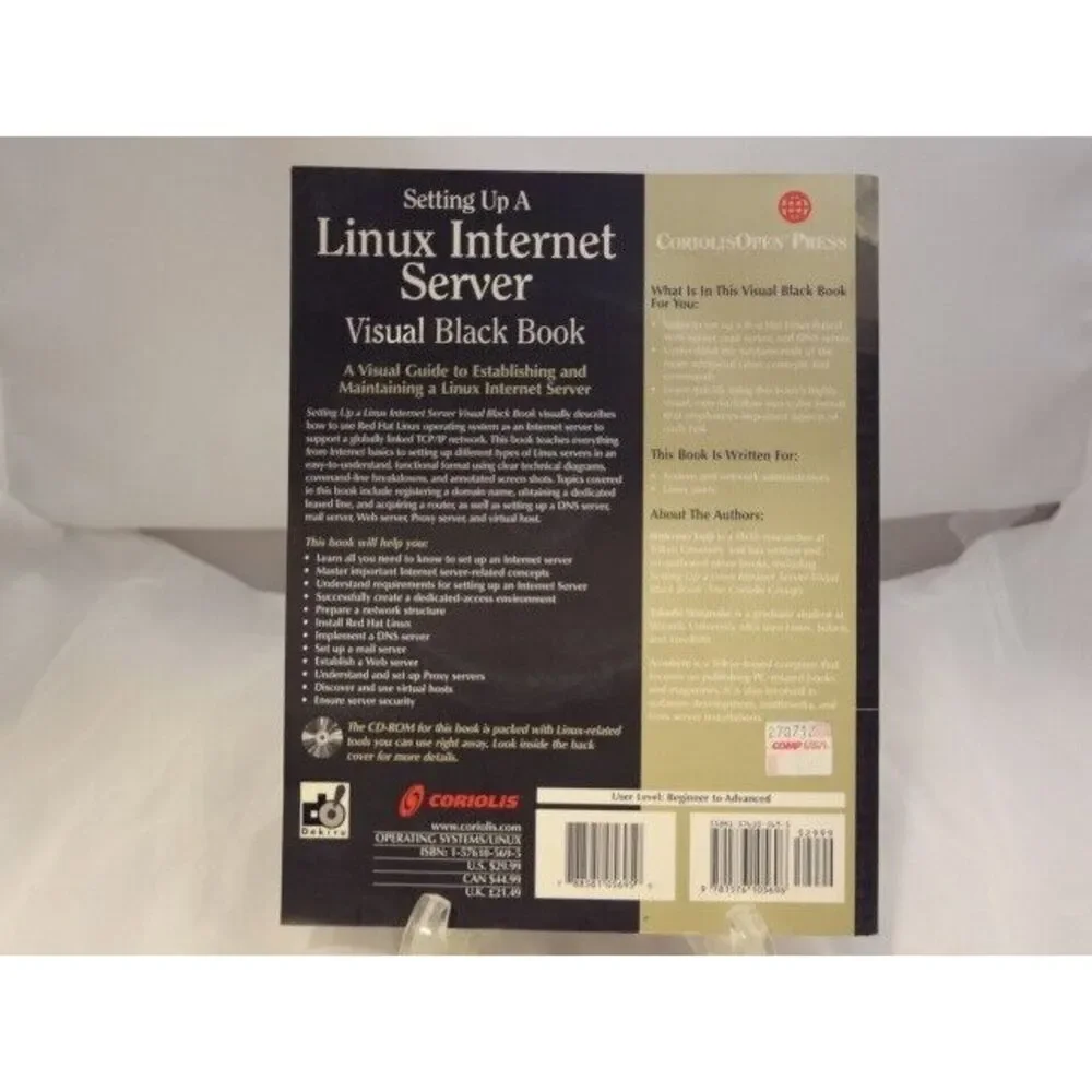 Setting Up A Linux Internet Server Visual Black Book: A Visual Guide to Using Li